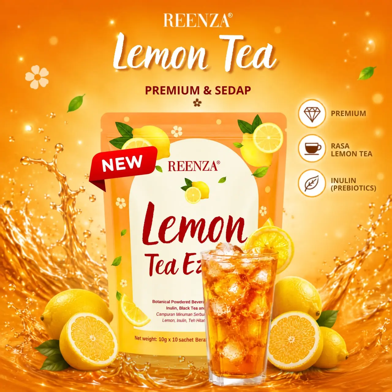 Pengenalan Reenza Lemon Tea